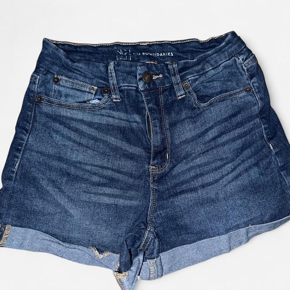 No-boundaries Women's Blue and Navy Shorts